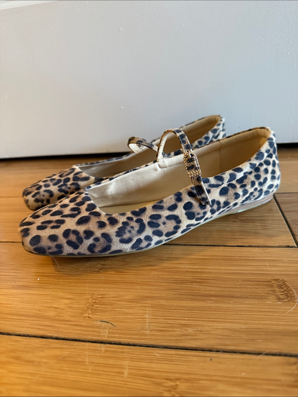 Dolce Vita Reyes Leopard Print Mary Jane Flats